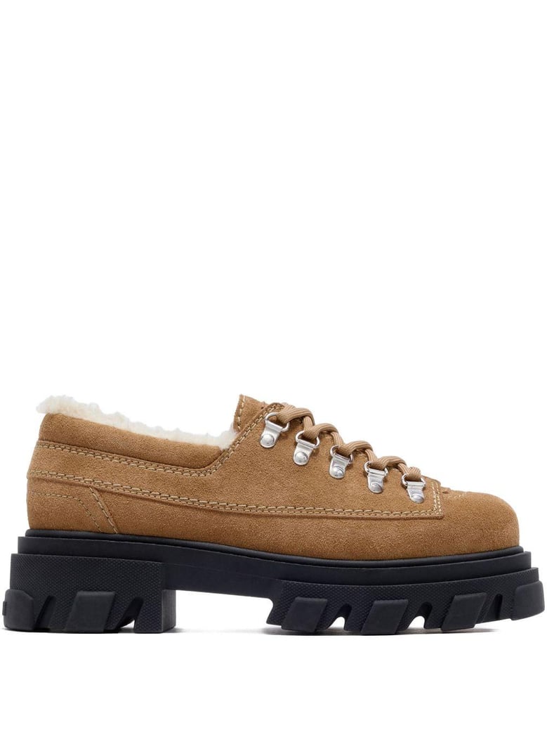 suede derbie shoes by Selfnex