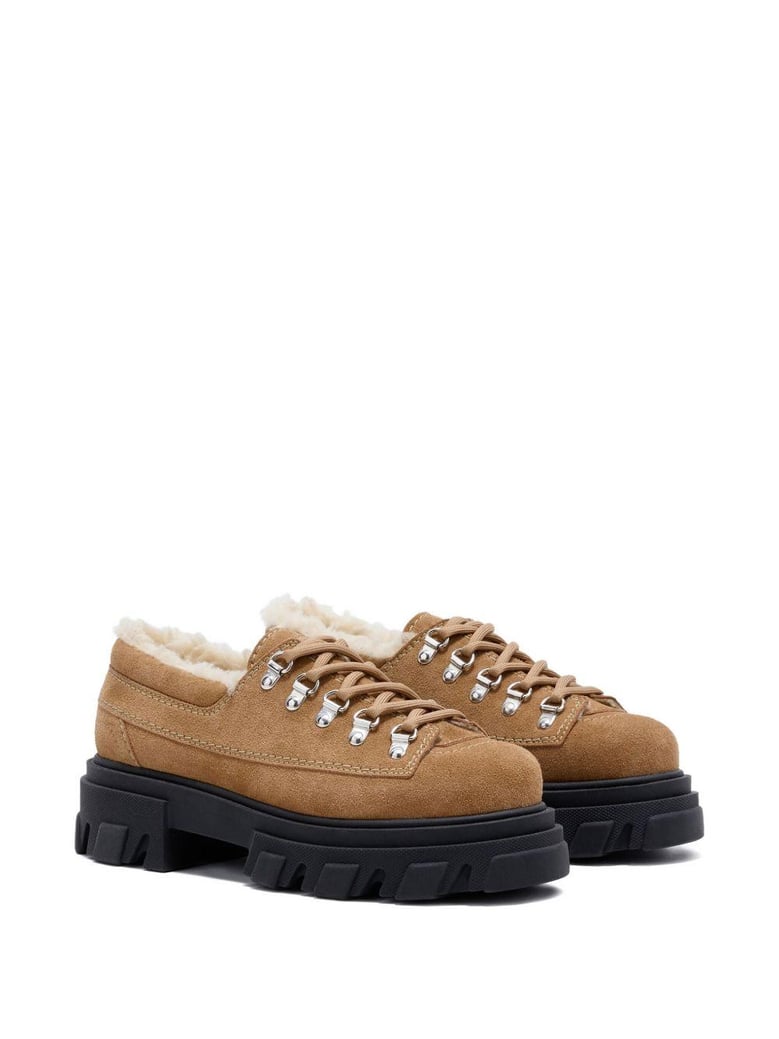 suede derbie shoes by Selfnex