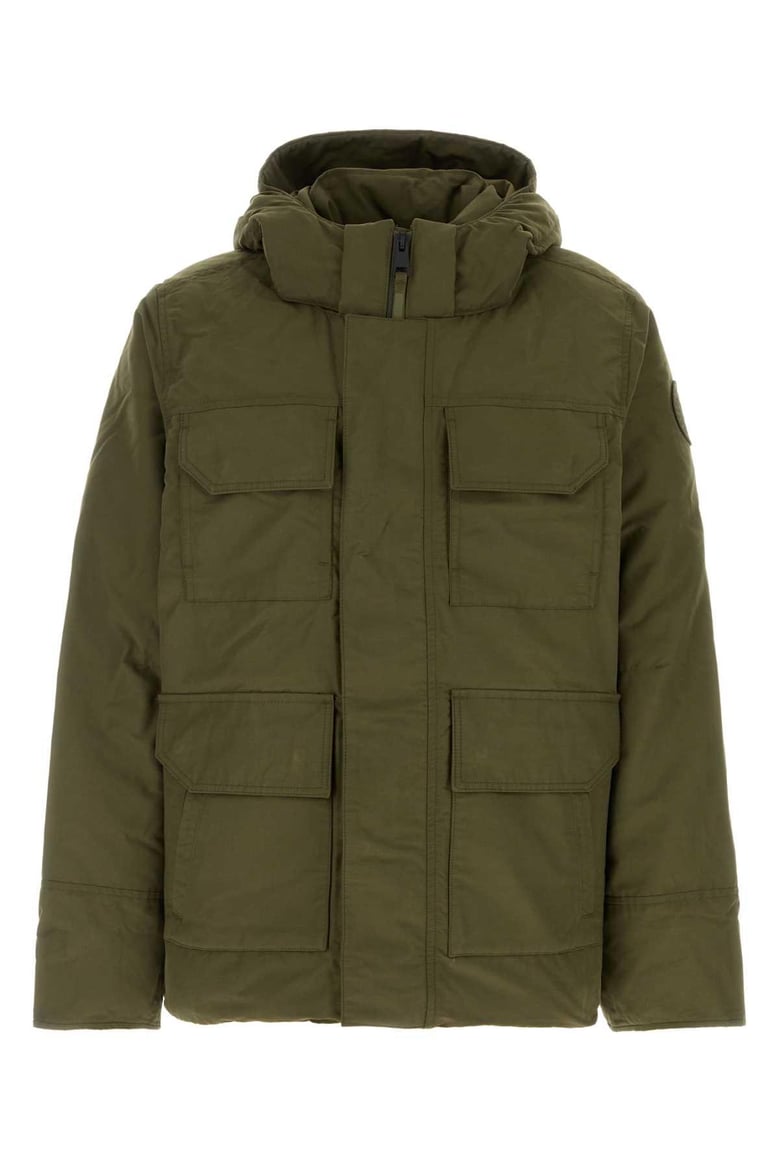 maitland cotton parka coat by Selfnex