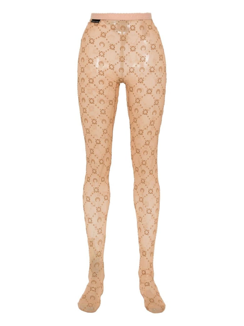 monogram tights by Selfnex