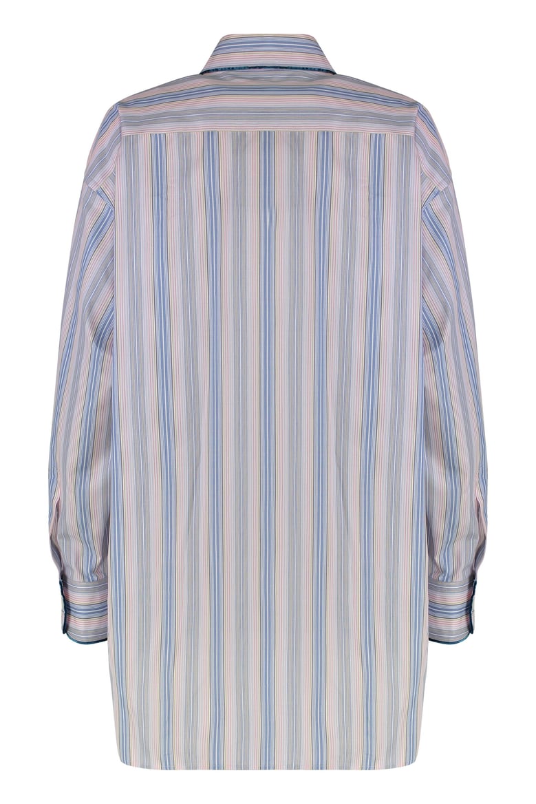 striped cotton shirt by Selfnex