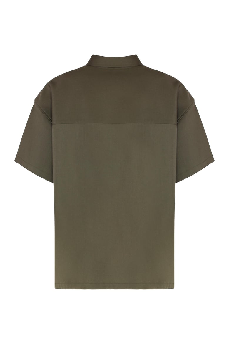 alex short sleeve wool polo shirt by Selfnex