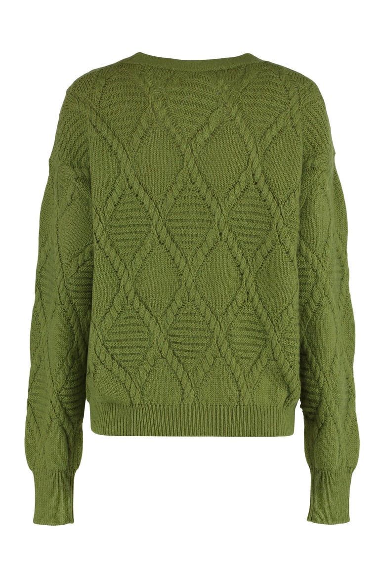 bolero mohair blend cardigan by Selfnex