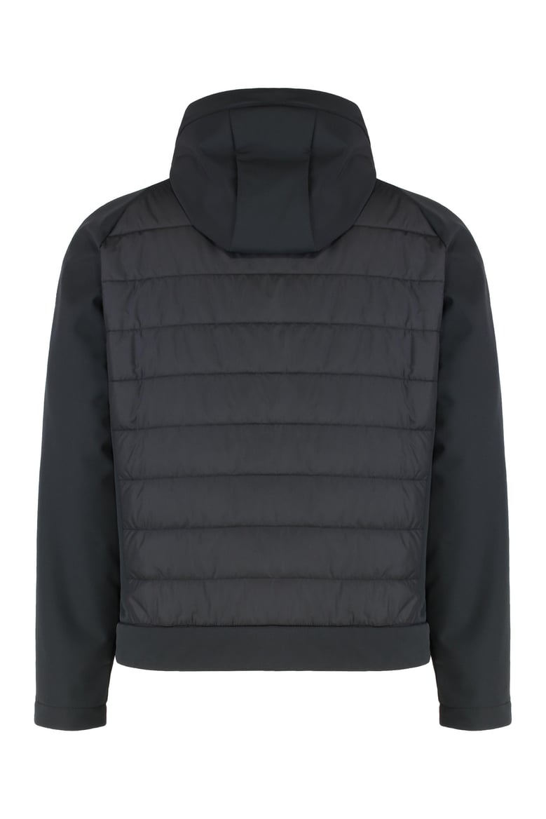 technical fabric hooded jacket by Selfnex