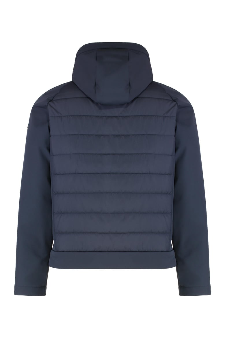 technical fabric hooded jacket by Selfnex