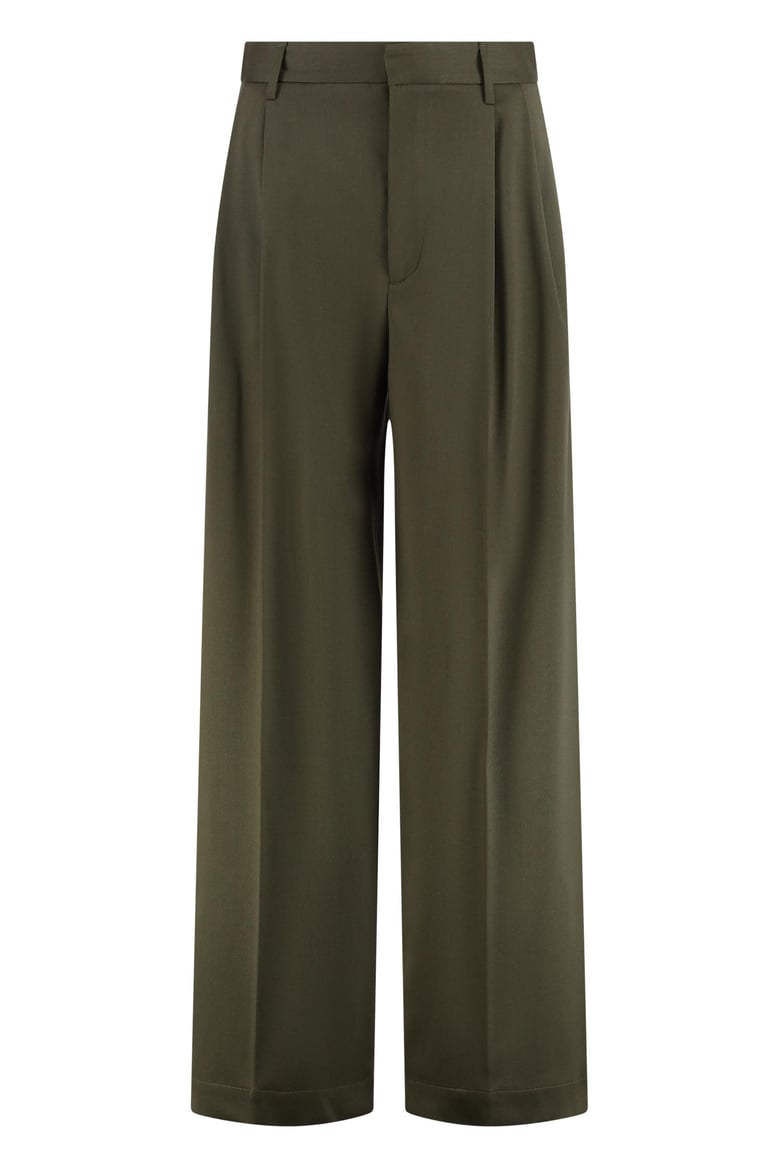chicago high-waist wide-leg trousers by Selfnex