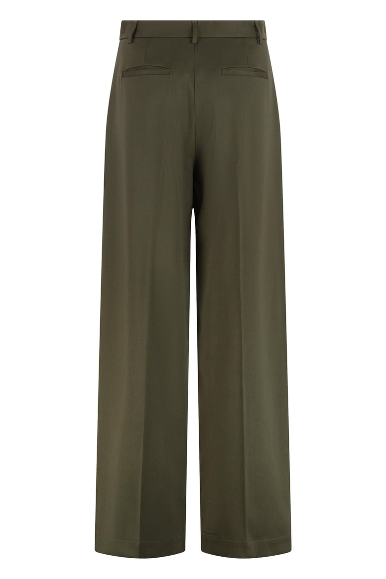 chicago high-waist wide-leg trousers by Selfnex