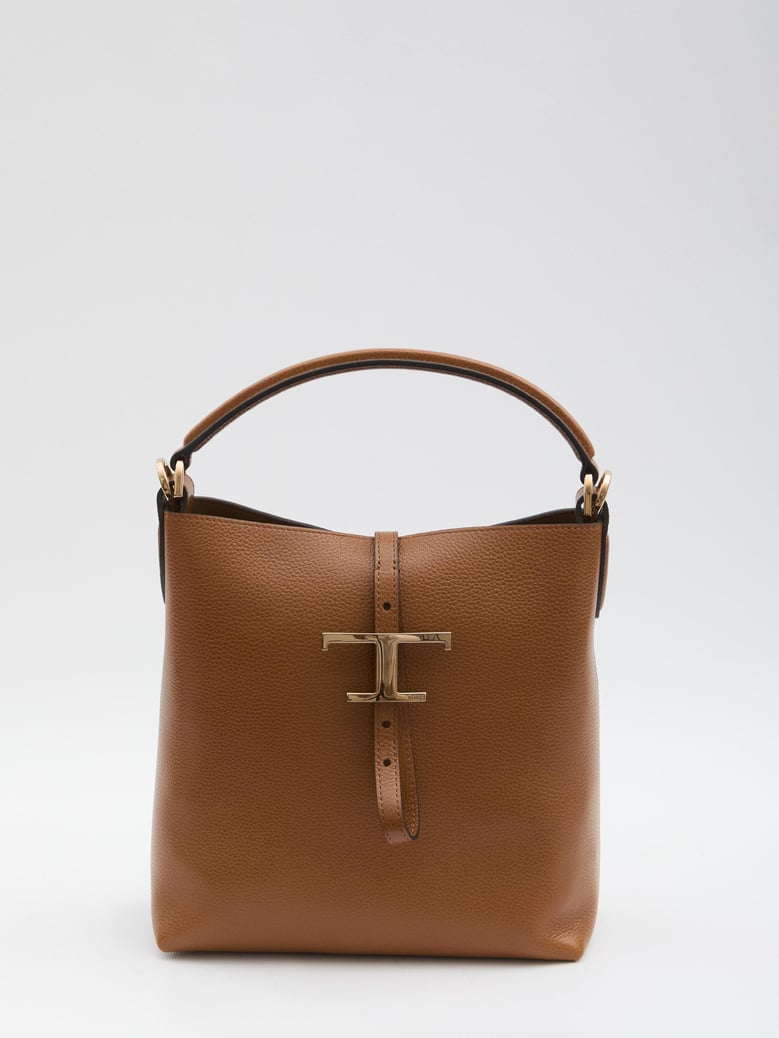 t timeless leather bucket bag by Selfnex