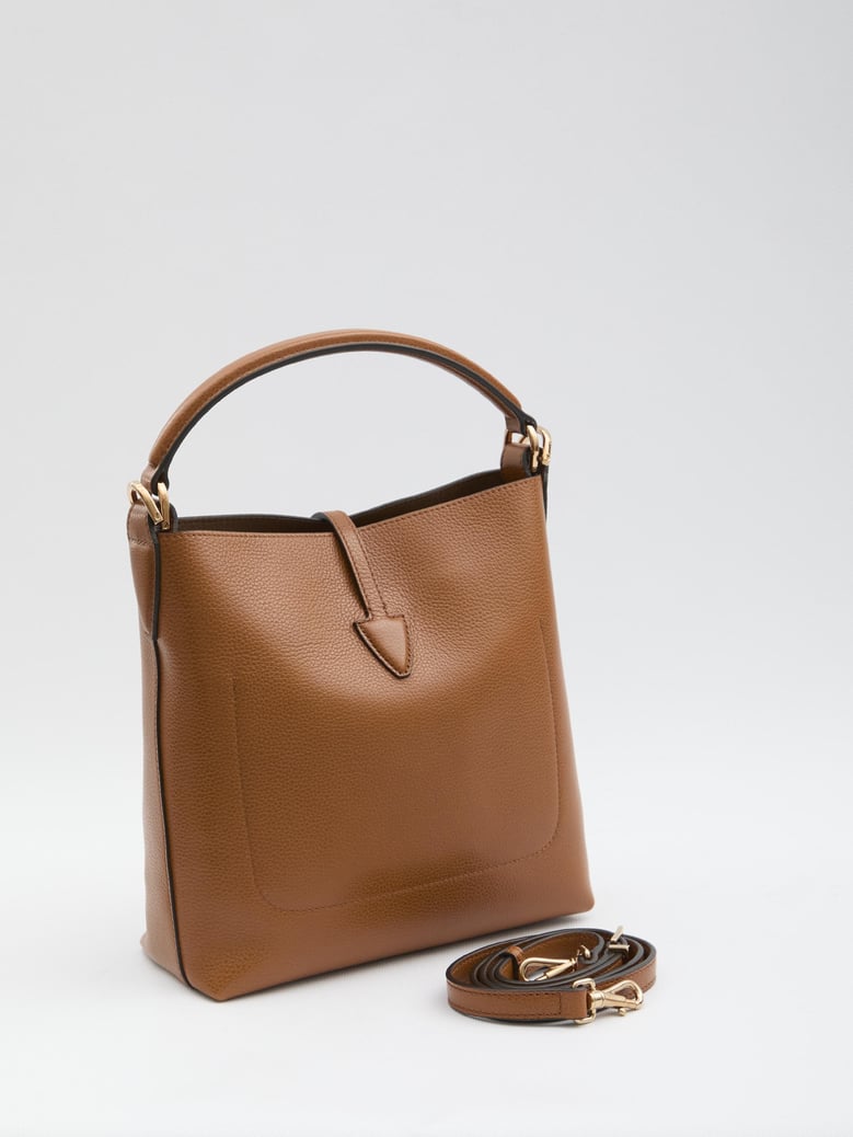 t timeless leather bucket bag by Selfnex