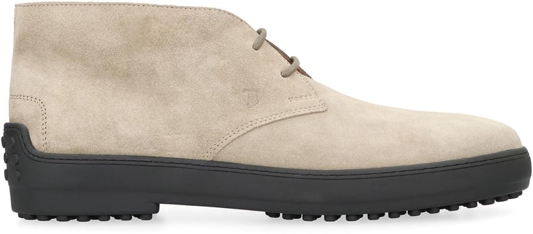 winter gommino suede ankle boots by Selfnex