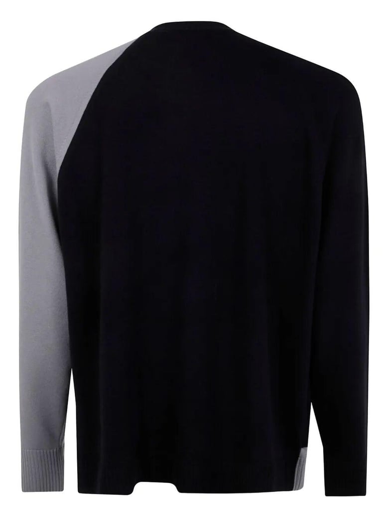 viscose blend crew-neck sweater by Selfnex