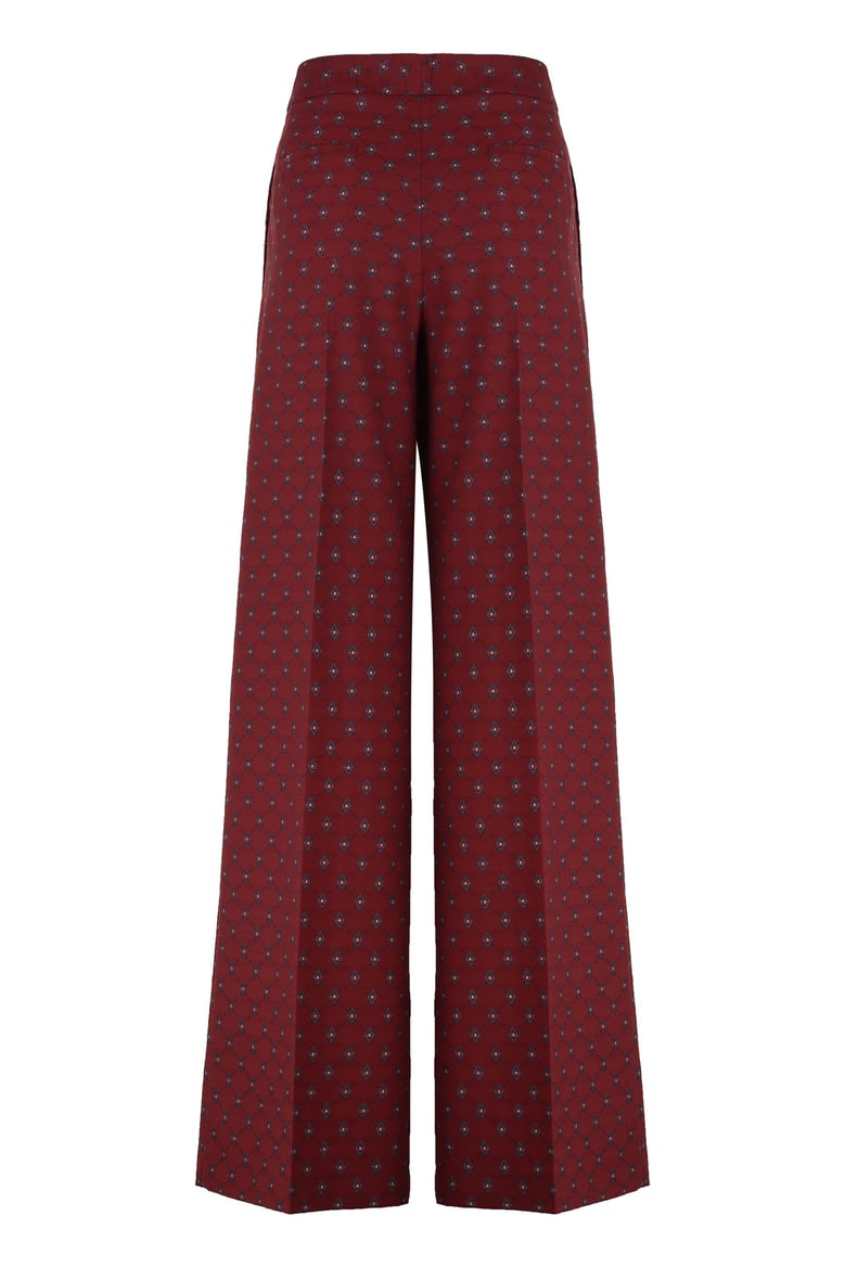 wool blend trousers by Selfnex