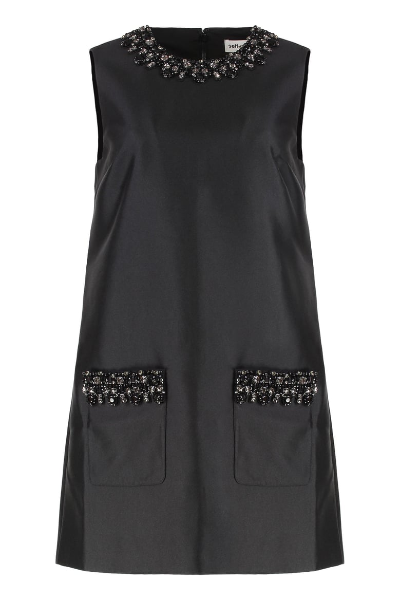 taffetà dress by Selfnex
