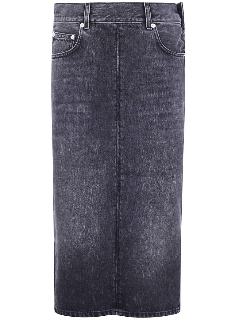 kim authentic denim skirt by Selfnex