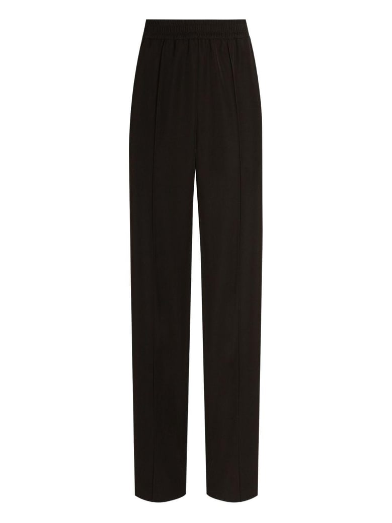 brown wool trousers by Selfnex
