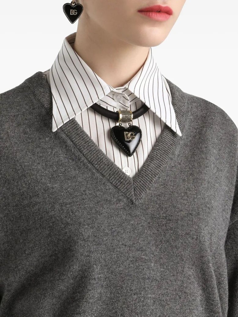 grey cashmere sweater by Selfnex