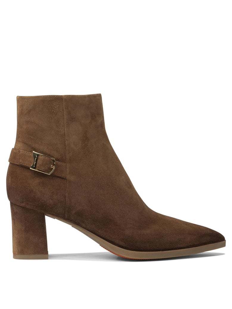 suede ankle boots 65mm by Selfnex