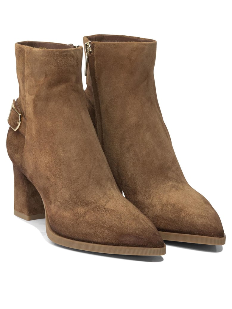 suede ankle boots 65mm by Selfnex