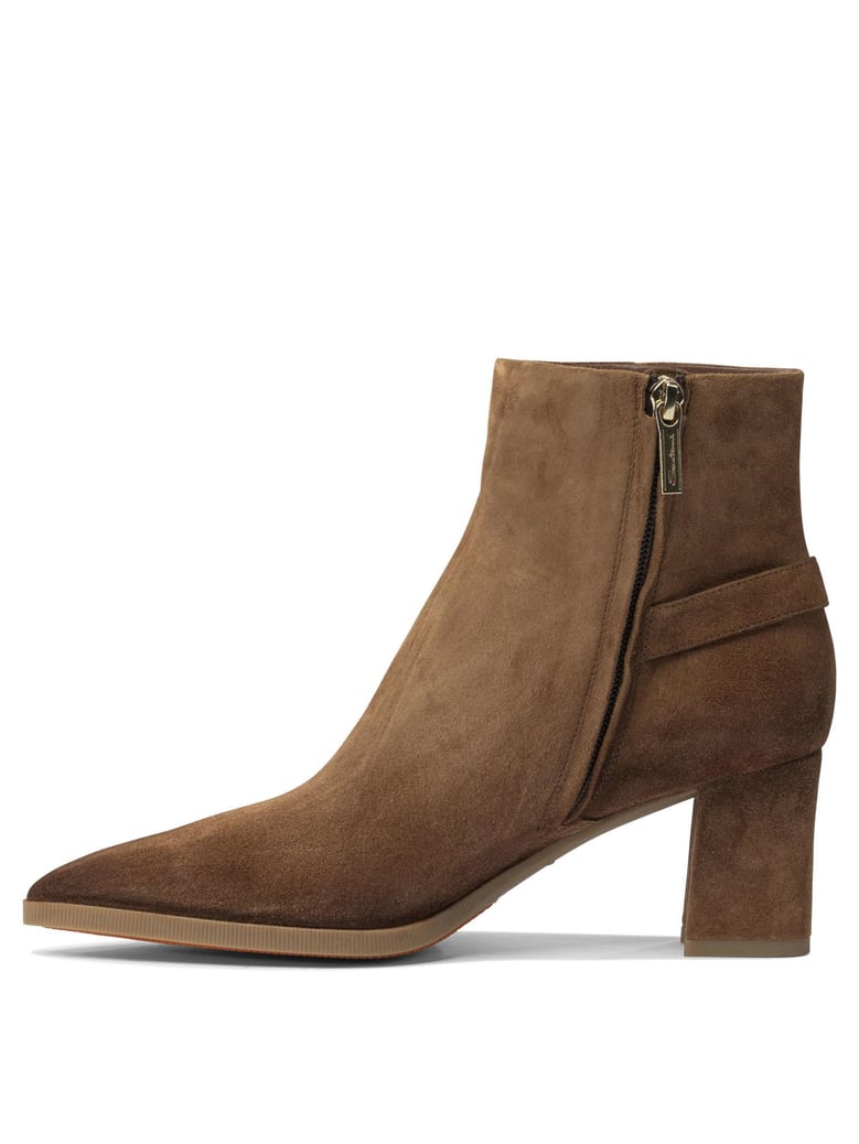 suede ankle boots 65mm by Selfnex