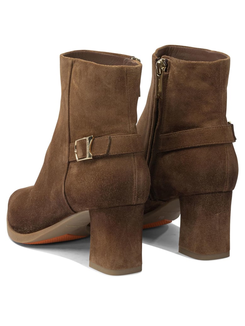 suede ankle boots 65mm by Selfnex