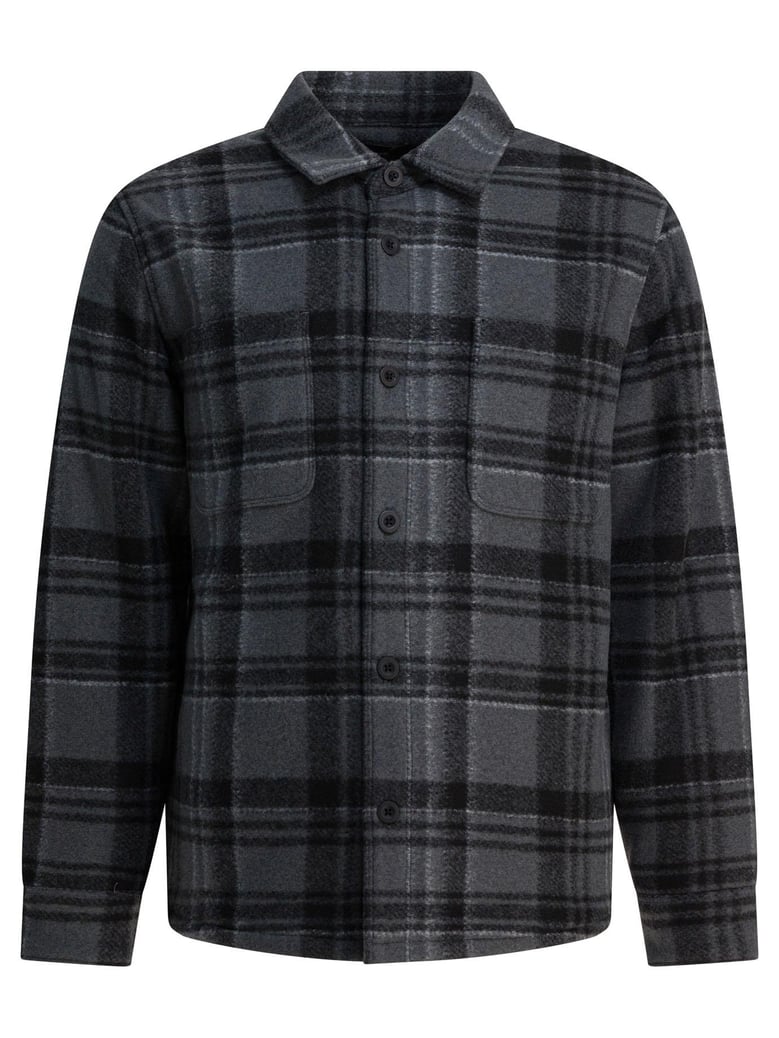check overshirt jacket by Selfnex