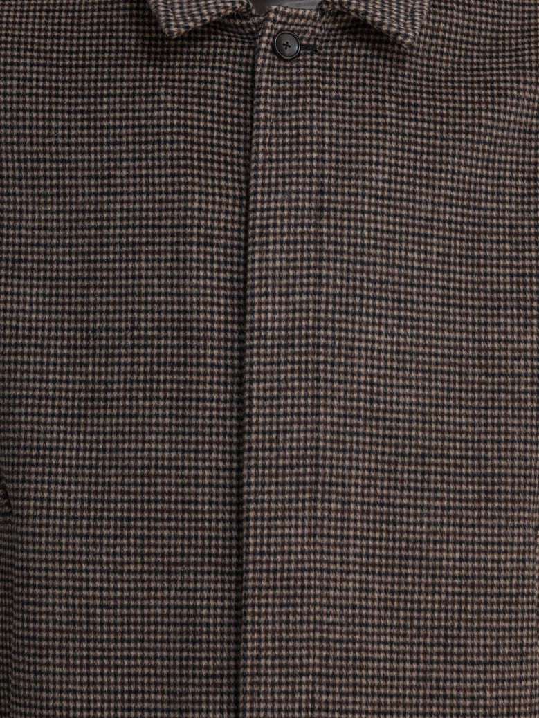 houndstooth overshirt jacket by Selfnex