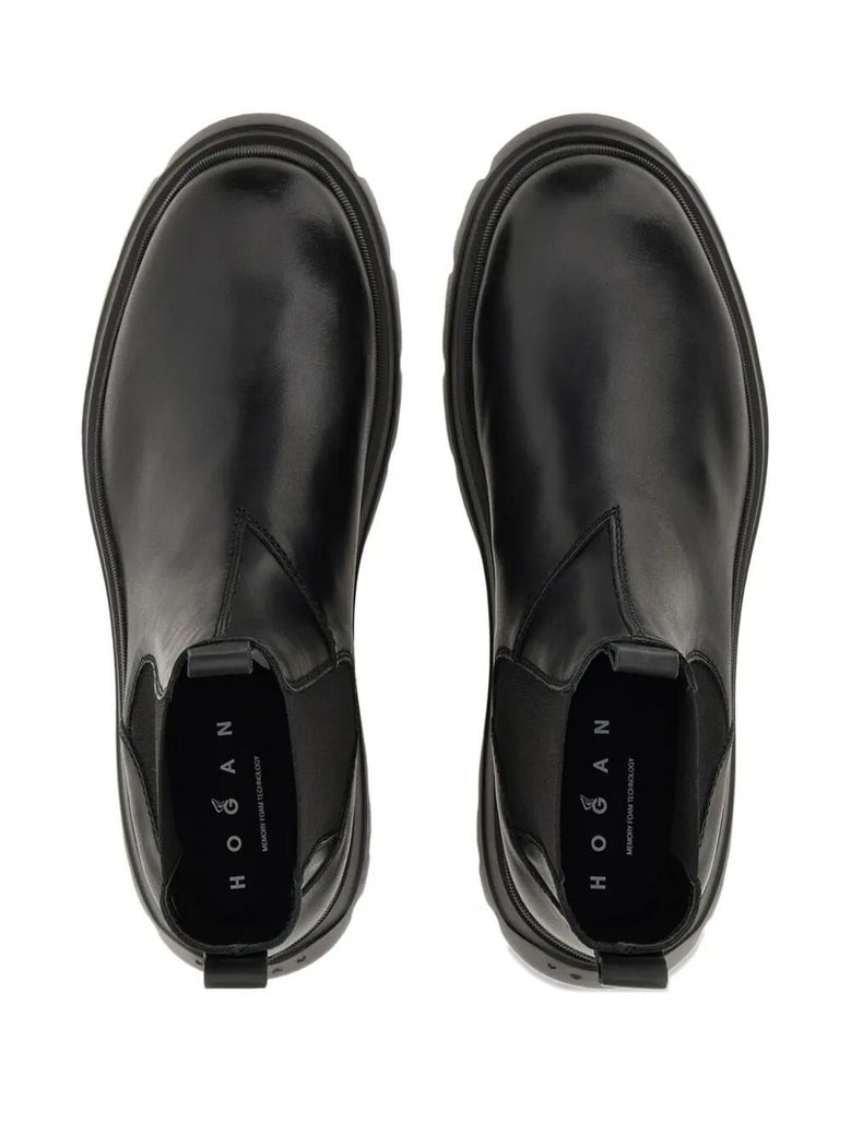 beatles chelsea h692 black leather by Selfnex