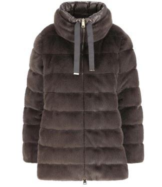 quilted down jacket by Selfnex
