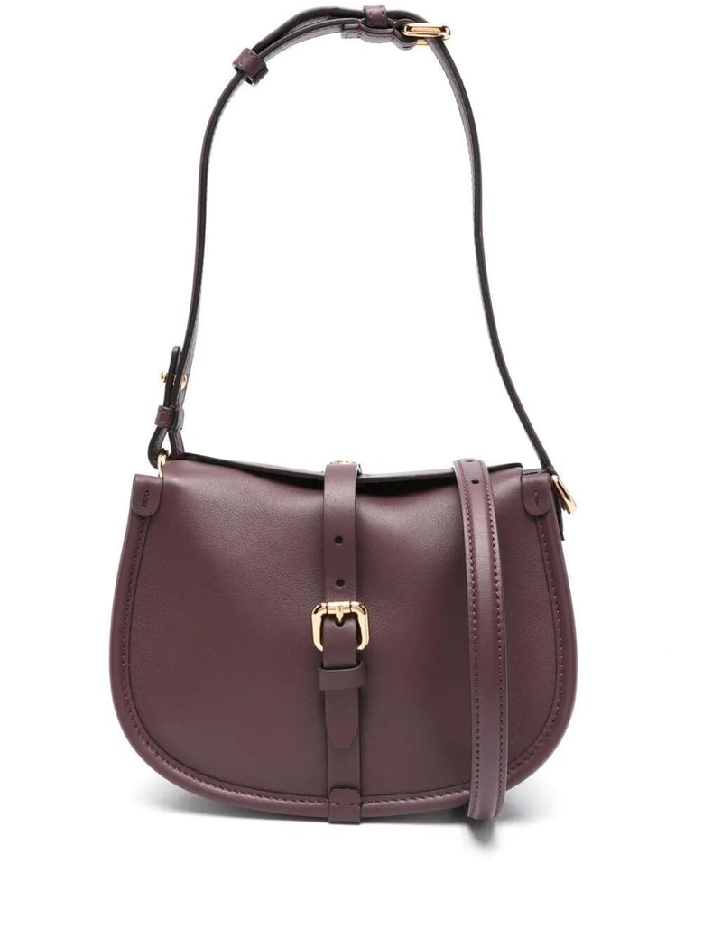 small leather pony bag by Selfnex