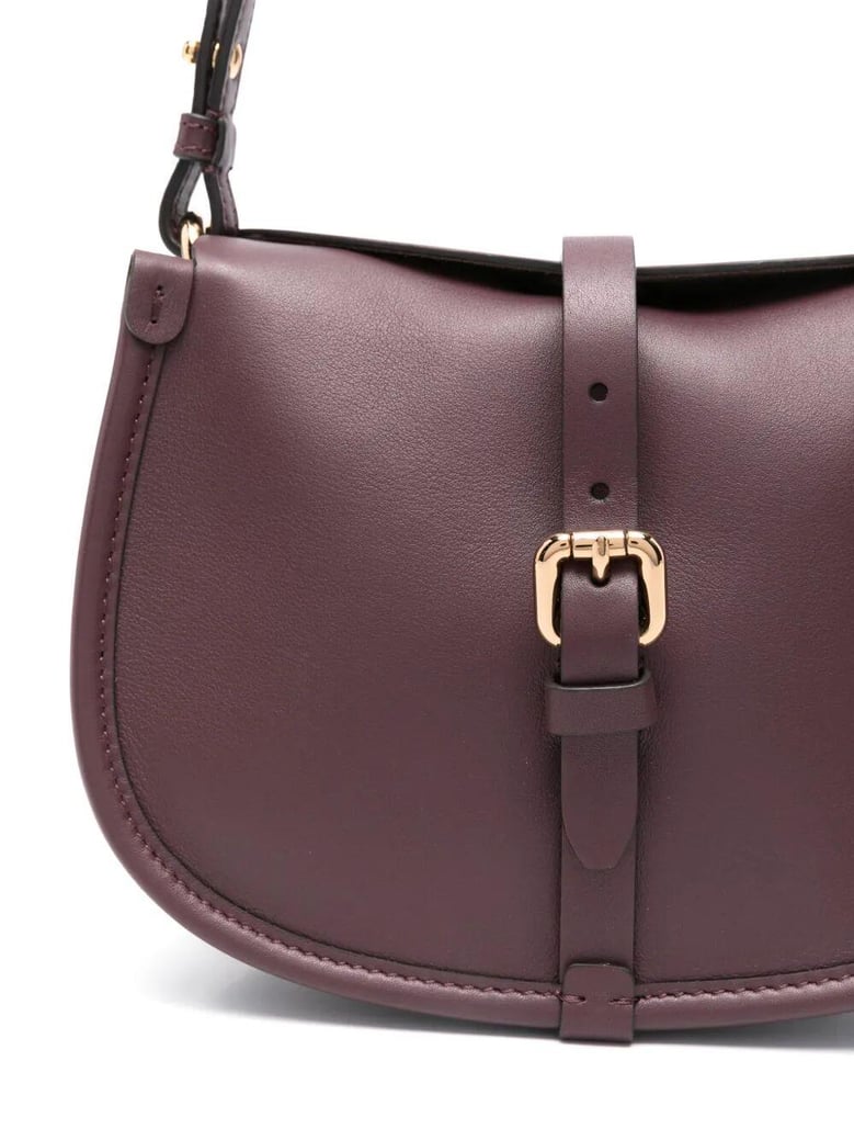 small leather pony bag by Selfnex