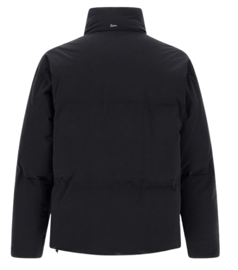 new impact high-neck short down jacket by Selfnex