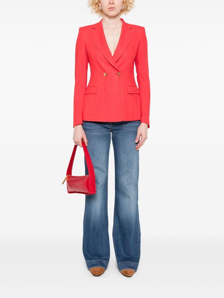 modern dojo - high-waisted flared jeans by Selfnex