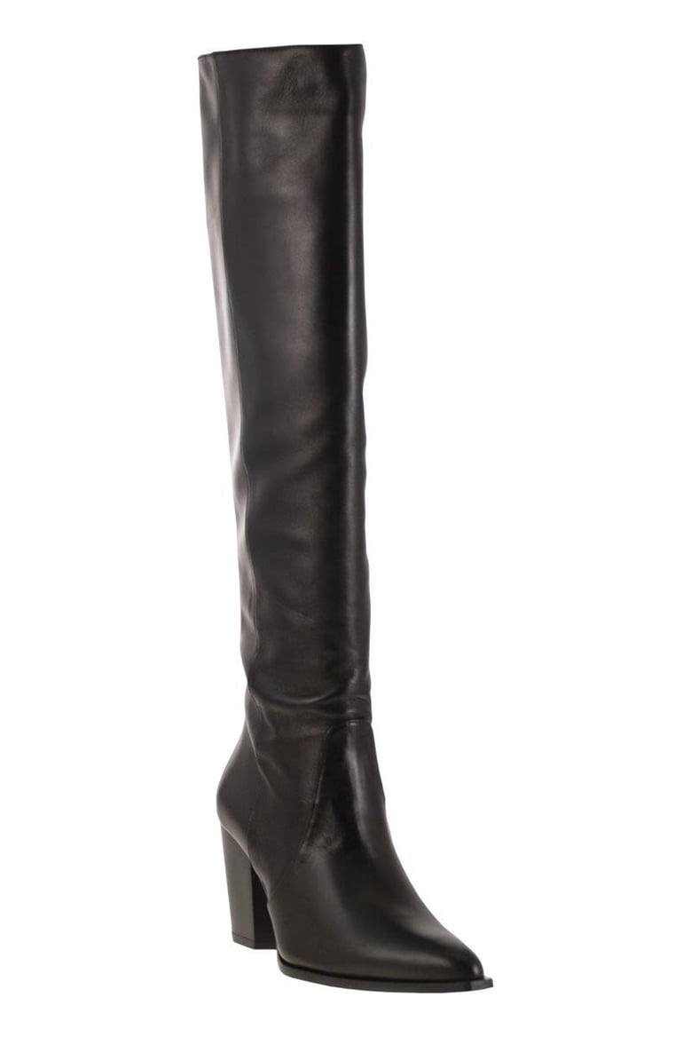 jolene - leather boot by Selfnex