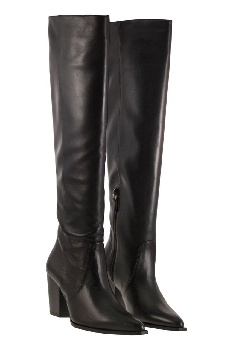 jolene - leather boot by Selfnex