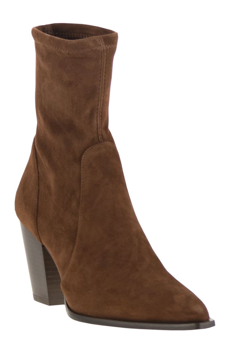 jolene - suede ankle boots by Selfnex