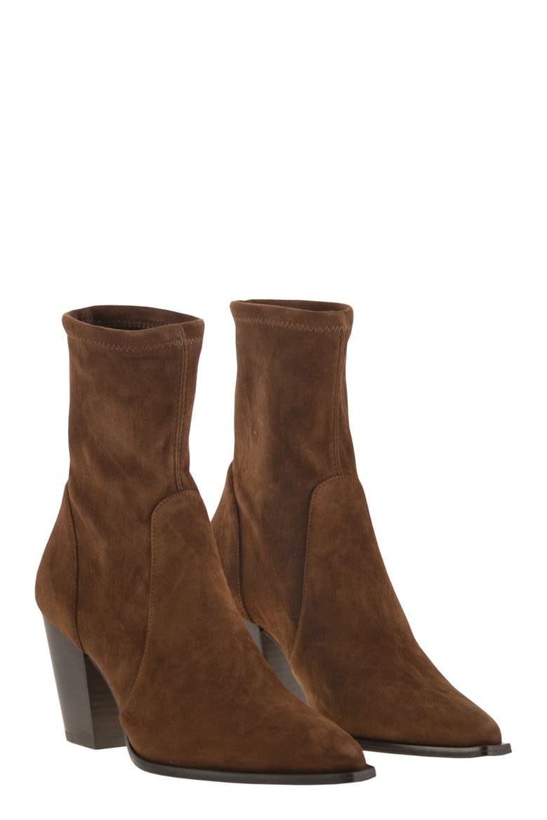 jolene - suede ankle boots by Selfnex