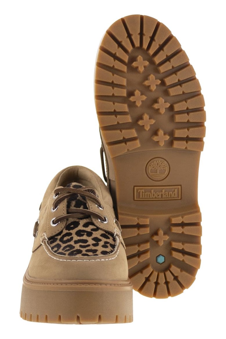 stone street - boat shoe with platform by Selfnex