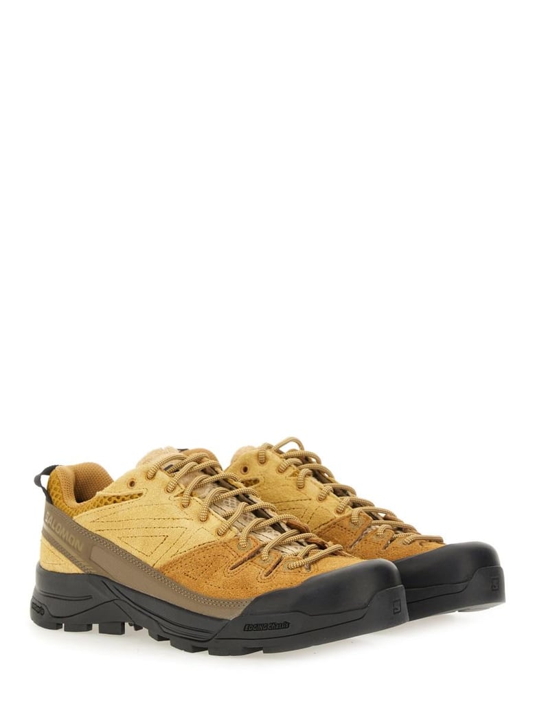 beige sneaker with textile by Selfnex