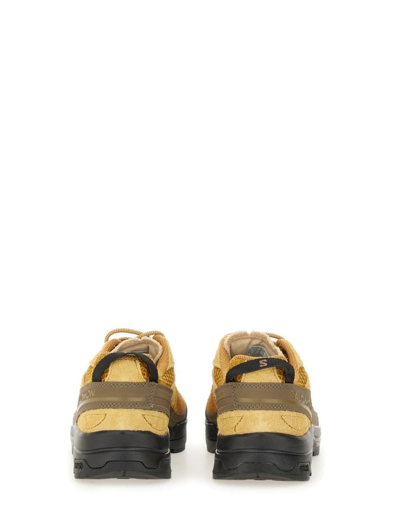 beige sneaker with textile by Selfnex