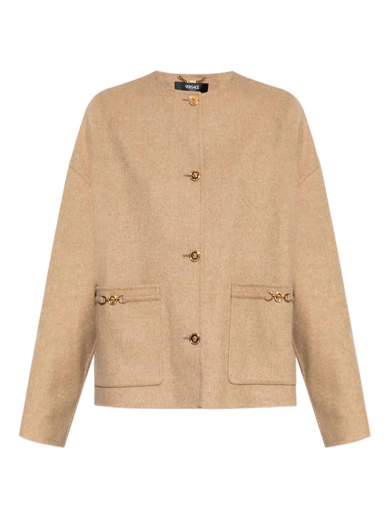 medusa buttoned jacket by Selfnex