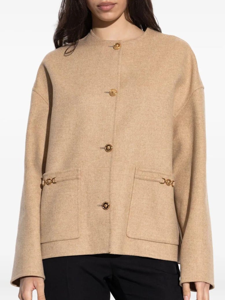 medusa buttoned jacket by Selfnex