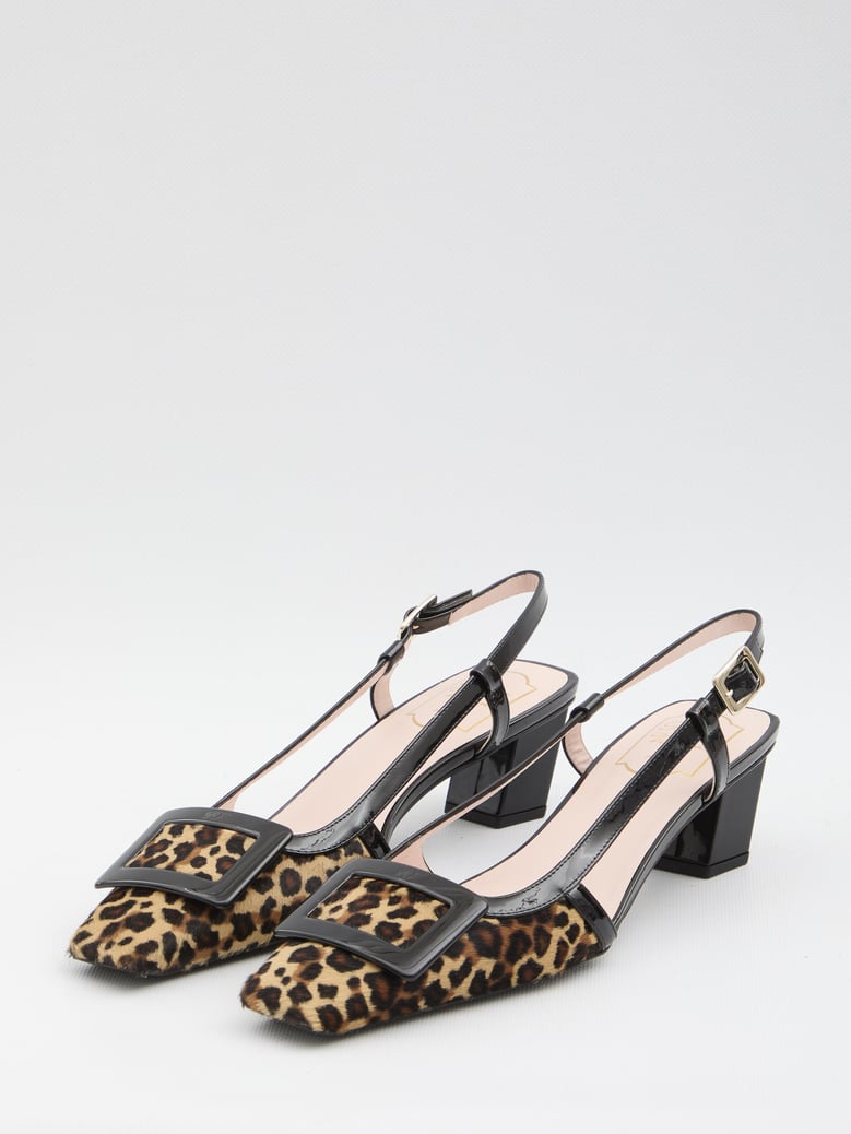 belle vivier slingback pumps by Selfnex