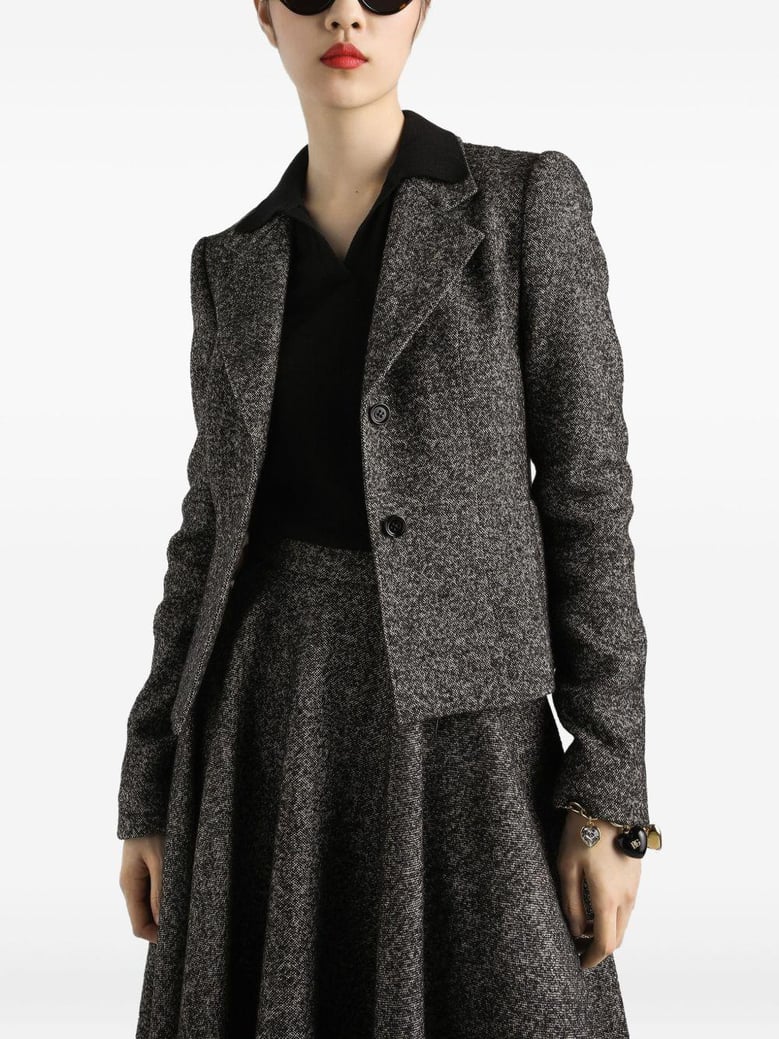 grey tailored jacket by Selfnex