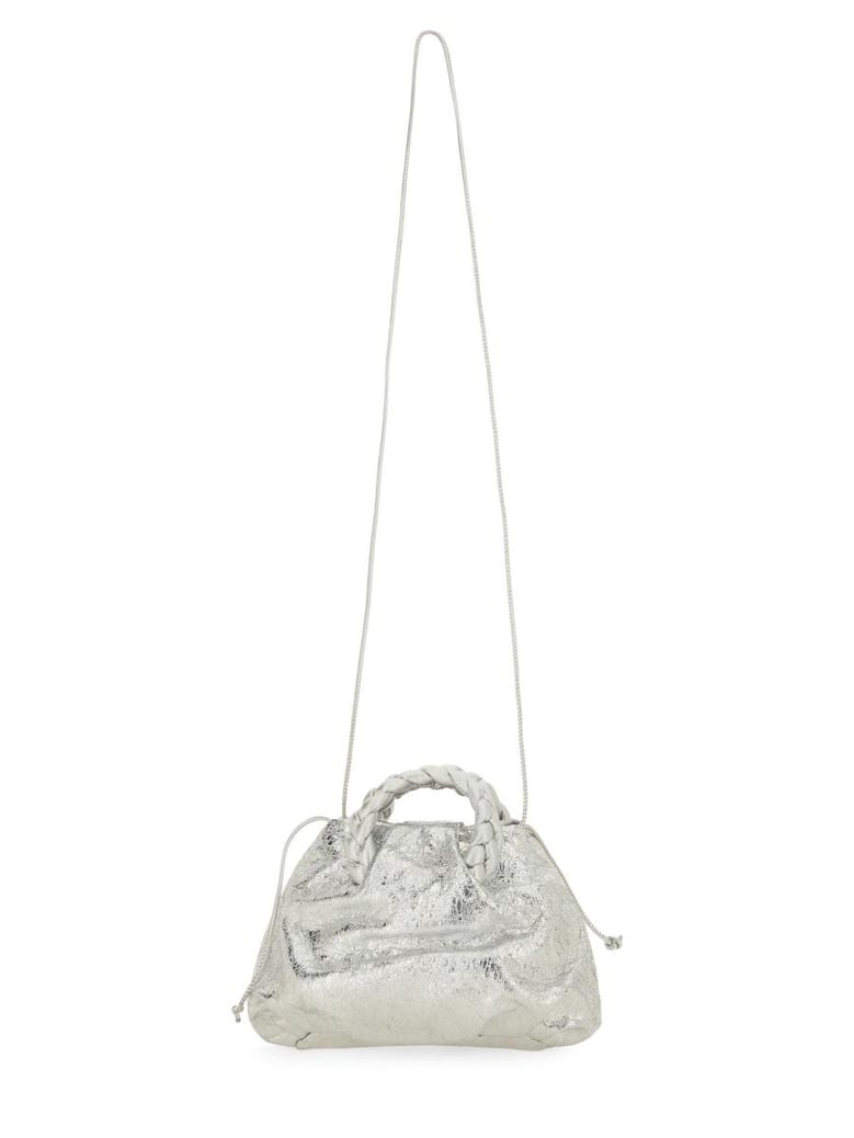 silver handbag by Selfnex