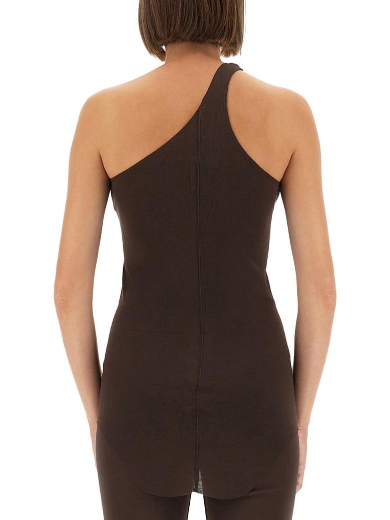 brown viscose top by Selfnex