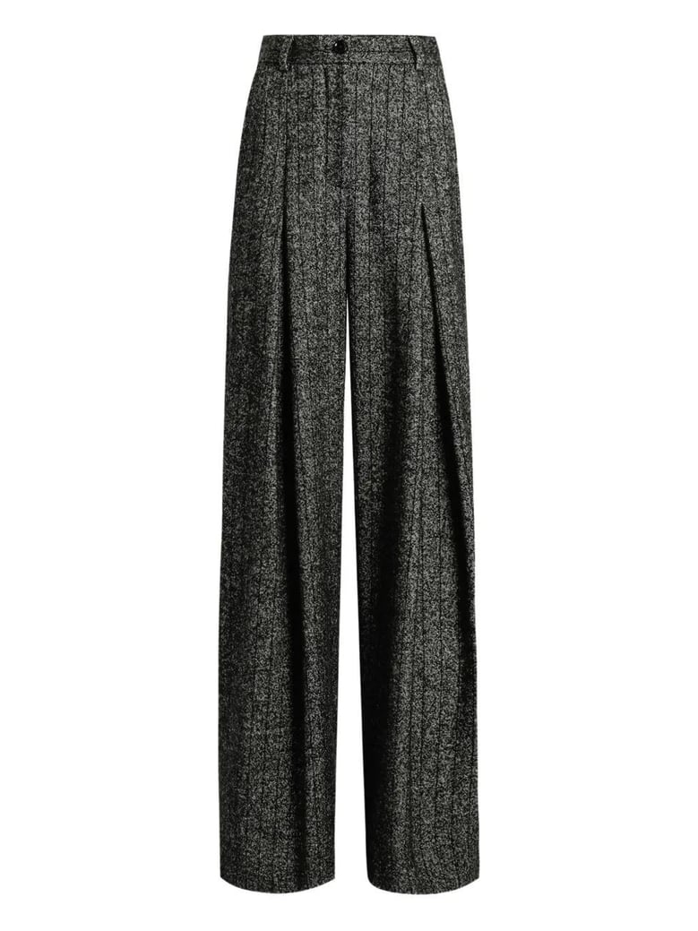 multicolour virgin wool trousers by Selfnex