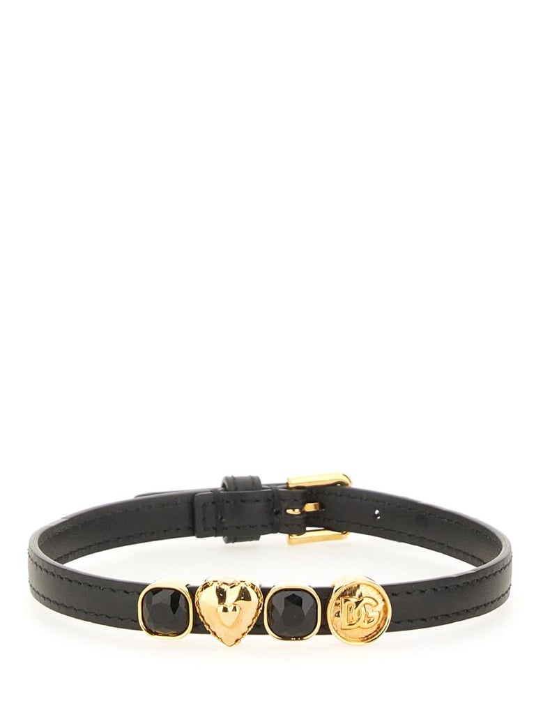 black leather belt by Selfnex