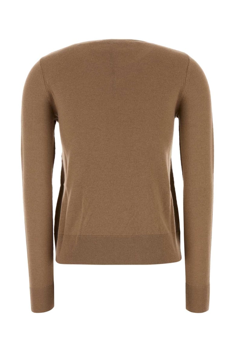 sueter idoneo camel cuello pico by Selfnex