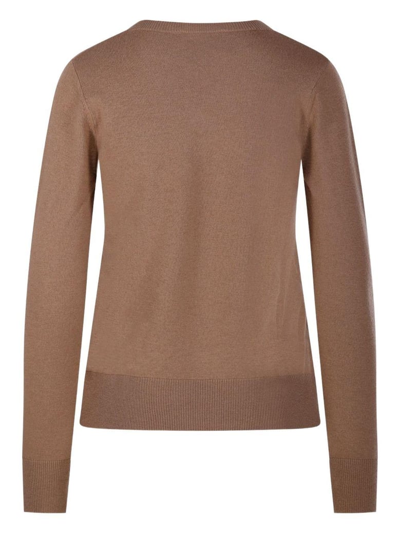 sueter idoneo camel cuello pico by Selfnex