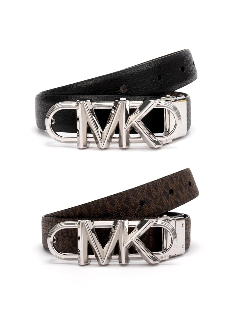 reversible monogram belt by Selfnex